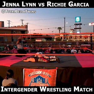 303K views · 55 shares | Jenna Lynn vs Richie Garcia (Intergender Wrestling) | The Bella Twins | Facebook
