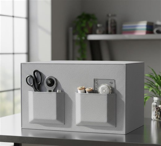 Sewing Machine Dust Cover Pattern | Front Pocket Cover | Sewing Organizer PDF - Etsy