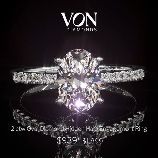 Von’s Semi-Annual Bridal Sale is live. Select engagement rings and bands are now up to 50% off, made possible by our factory-direct pricing. | Von Diamonds