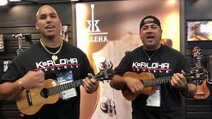 197K views · 6.2K reactions | At the KoAloha Booth at NAMM Ikaika and Keoni of Nā Hoa. | KoAloha Ukulele | Facebook