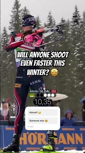 🤯 look at the shotclock 👀 #biathlon #speed