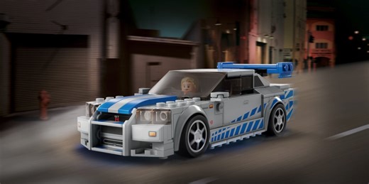 Nissan GT-R R34 Lego Set Coming—including a Brian O'Conner Minifig