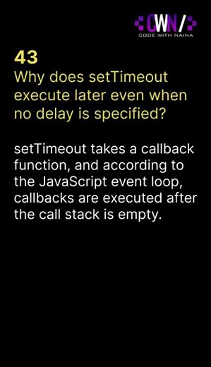 Javascript Interview Question 43