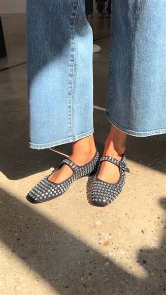 The Michaela Gem Mary Jane Flat Collection