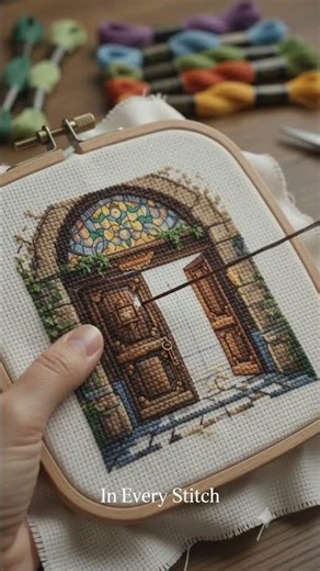 Cozy coffee houses of the world. Prague alchemy Cross Stitch Pattern (PDF + XSD)