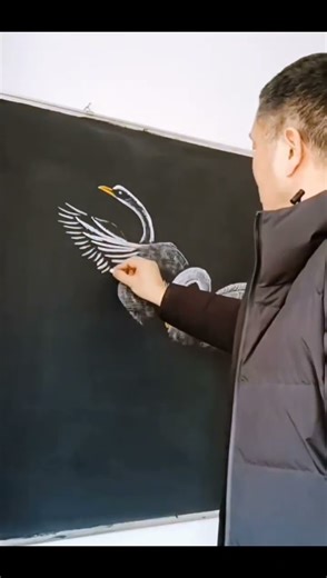 Creative Blackboard and Chalk Art