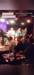 1.3K views · 29 reactions | The concerts week at HALF NOTE JAZZ CLUB in Athens has begun! Last night the first concert was very much appreciated by the audience! We will play until 2nd January, celebrating the new year in the best way possible ‼️ #halfnotejazzclub #jumpinup #music #musica #swingmusic #jazz #sicily #athens #livemusic #greece | Jumpin'up | Facebook