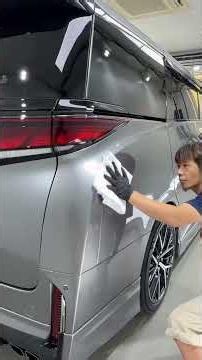 新車を超える輝き！新型ヴェルファイアに最高峰クォーツガラスコーティング3Dを施工したらヌルテカ鏡面ボディに…！#ヴェルファイア #新型ヴェルファイア #ガラスコーティング #ホットカンパニー #山梨