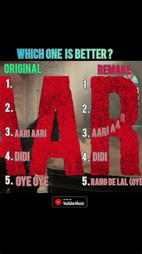 Which Is Your Fav ?|Original vs Remake |Dhurandhar 2|Ultimate Music Battle