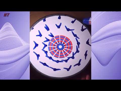 How to Draw Rotating Optical Art That Moves