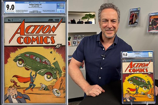 Rare copy of Action Comics No. 1 — which introduced the world to Superman — sells for record $15M