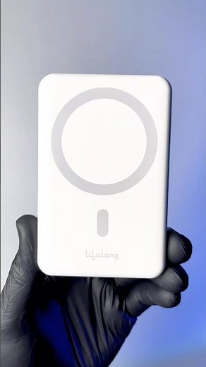 Lifelong 10000mAh Magsafe Wireless Charging Power Bank for iPhone & Wireless Qi Enabled Phones