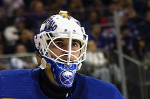 "Jedi activity": Devon Levi's insane stick save at goalie practice shocks NHL fans