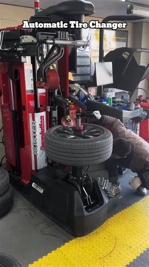 1K views | Take a look at this tire changer — quick, efficient, and easy to use. Handles all kinds of tires and upgrades your repair game!#fun #machinery # #changer #machine #tirestrippingmachin | Auto equiphub | Facebook