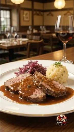 🇩🇪🥩 Sauerbraten | Traditional German Pot Roast with Rich Gravy! 🍲✨