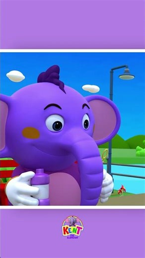 One Little Finger Song🎈🖐️#shorts #nurseryrhymes #kidssong #kenttheelephant