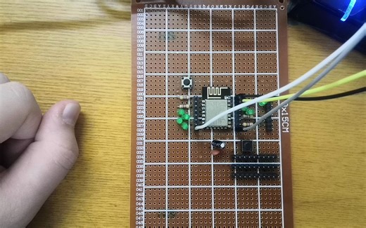 使用ch340对自制的esp8266进行程序下载操作流程