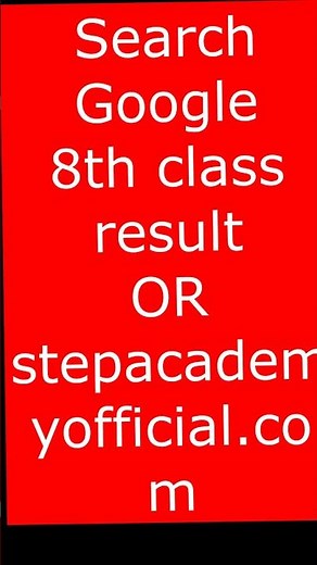 8th Class Result 2026 Officially Announced | Check Your Result Online by Roll Number | Full Details