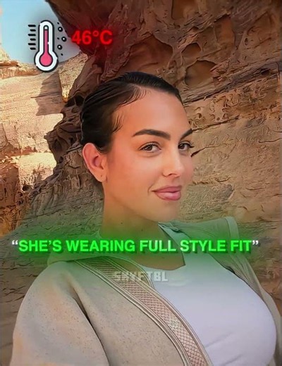 Georgina in Desert Heat Like It’s NOTHING 😎