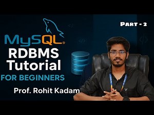 MySQL RDBMS Part - 2 Full Tutorial | Learn Database from Scratch | Beginner to Advanced | Krio