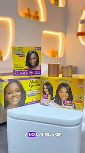 No-lye, more care! 李Unlike lye relaxers, no-lye relaxers are gentler on the scalp and come with a neutralizing shampoo to ensure your hair stays balanced, plus a daily leave-in strengthener to lock in moisture and strength. #megagrowth #nolyerelaxer #leaveinstrengthener | MegaGrowth Nigeria | Facebook