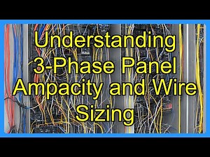 Understanding 3-Phase Panel Ampacity and Wire Sizing