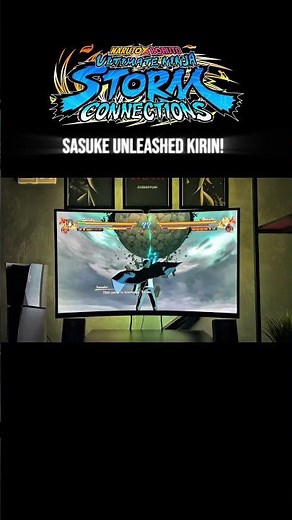 Sasuke Uchiha Kirin! Ultimate Lightning Attack | Naruto Storm Connections