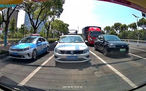 行车记录仪 海康威视 海康威视C8记录仪实拍效果，4K真清晰