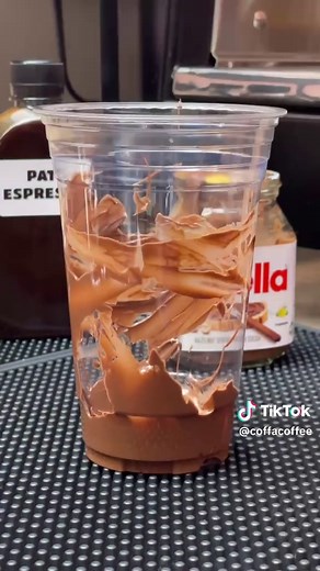 Nutella coffee = ❄️☕️ pure magic. Swipe up before you melt. 🍫✨ #CoffaCoffee #NutellaLatte #IcedCoffee #CoffeeLover #CoffeeTok #NutellaAddict