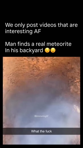Interesting AF on Instagram: "A meteor is not the space rock itself. It’s the light show. A small chunk of rock or metal traveling through space is called a meteoroid. When it hits Earth’s atmosphere at crazy speeds, the air in front of it gets superheated, the object starts burning up, and you see that bright streak in the sky. That glowing streak is the meteor, also known as a “shooting star.” If any piece survives the fall and lands on the ground, that leftover rock is a meteorite. So meteoro