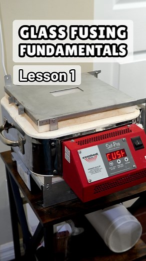 Glasswork Pixie | Stained Glass Décor & Accessories on Instagram: "❗️I’M SO EXCITED ❗️to premiere Lesson 1 of GLASS FUSING FUNDAMENTALS—an instructional course I’ve created with @OceansideCompatible! This is just a short excerpt from Lesson 1; the full video is freely available on my site/YouTube (and @OceansideCompatible’s) where all subsequent lessons will also be shared. This one walks through all the ‘must-have’ and ‘nice-to-have’ tools & materials needed for glass fusing, and it comes with 