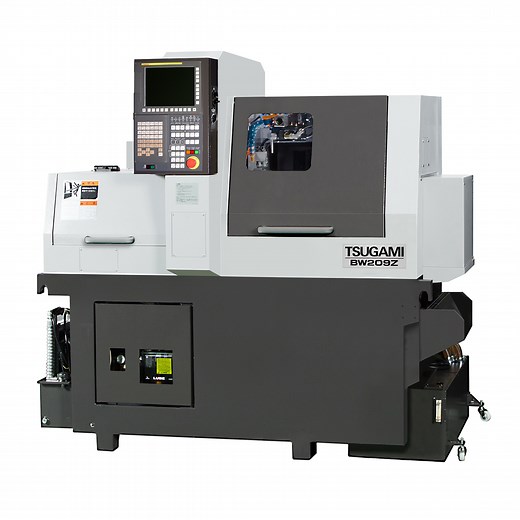 Tsugami BW129Z 12 mm 9-Axis Swiss Type CNC Automatic Lathe - Tsugami America