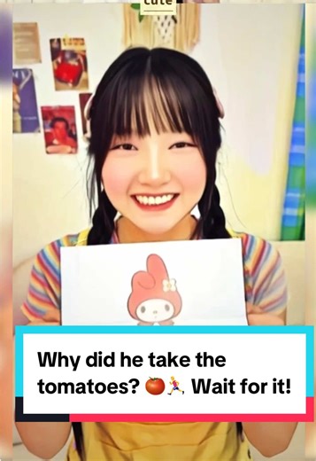 Why did he take the tomatoes? 🍅🏃‍♂️ Wait for it! funny tiktoks for kids cartoons #cartoonsforkids #cartoon #funnyvideos #trending #creatorsearchinsights