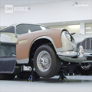 Aston Martin is producing 28 replicas of James Bond’s 1964 DB5 from the movie "Goldfinger." The cars will be complete with smokescreens, a simulated oil slick delivery system and a $3.5 million price tag. https://cnn.it/2HmAqRz | CNN Business