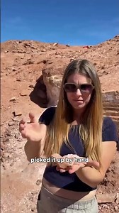 📍Glitter Mountain, Arizona ✨ This is an active selenite mine that’s open to the public