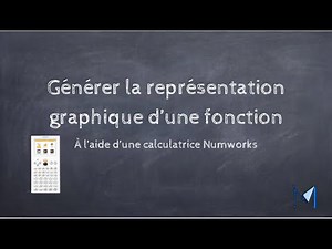 Numworks Représentation graphique