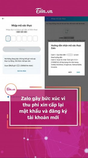 Zalo thu phí cấp lại mật khẩu: Người dùng bức xúc