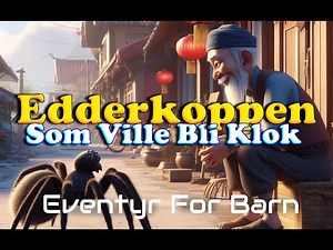 Edderkoppen Som Ville Bli Klok 🕸️🐘🦁| Eventyr For Barn | Med bilder & tekst | Barneforlaget