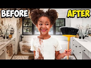 KiKi Does 100 CHORES in 24 HOURS 🧹