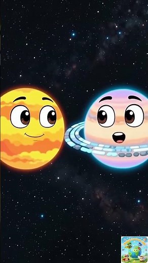 Kids Learn Planets Fast 🚀 Cute Space Short