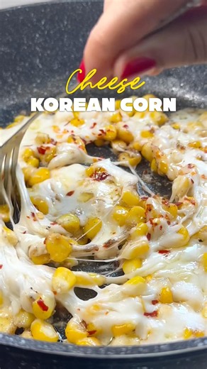 Korean cheese corn recipe 🌽 | Ultimate comfort snack #cornrecipe #recipe #cookingshorts