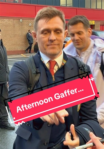 Gaffer Signs My Son's Shirt at Manchester United Event