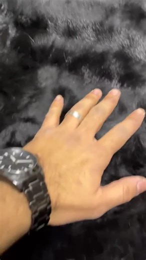 Black Sheepskin Fur Rug: Handmade Soft Wool Area Rug - Etsy