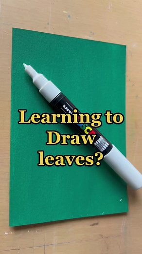 How to draw leaves- easy tutorial for beginners | Mik Zinon