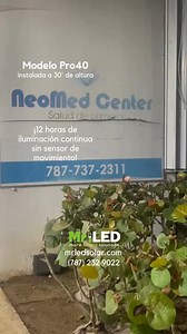 ¡Así siguen iluminando nuestras lámparas Pro40 en el estacionamiento de NeoMed Center en Trujillo Alto! Mrled sigue siendo la marca preferida en los centro de salud para iluminar su area de estacionamiento y economizar dinero. El modelo PRO40 brinda 12 horas de iluminación continua sin modo de sensor de movimiento. Invierte en lámparas de alta calidad y con garantía. Inf: 787 232-9022 #MrLed #lamparassolares | Mr. Led Solar PR