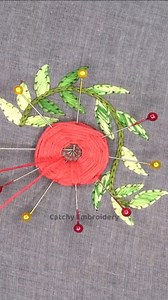 1.4K views · 61 reactions | #flowerstitching #craft #missanjiarabegum | Catchy Embroidery | Facebook