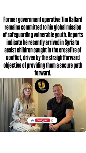 Tim Ballard’s Global Child Protection Mission#timballard #humatemple #protectthechildren #syria