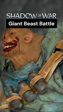 Olog vs Olog 💀 Giant Beast Battle - Shadow of War