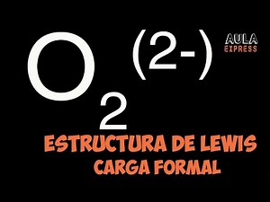 Estructura de Lewis Ion Peróxido O2(2-) | Cargas Fornales