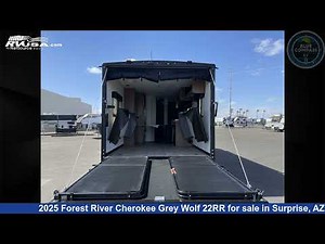 Wonderful 2025 Forest River Cherokee Grey Wolf Toy Hauler RV For Sale in Surprise, AZ | RVUSA.com